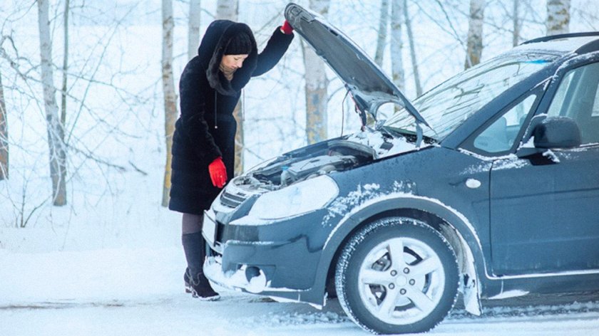 Автомобиль зимой