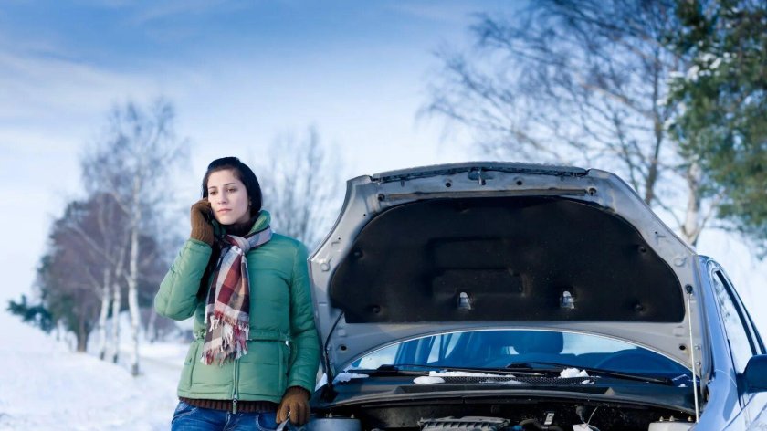 Автомобиль зима