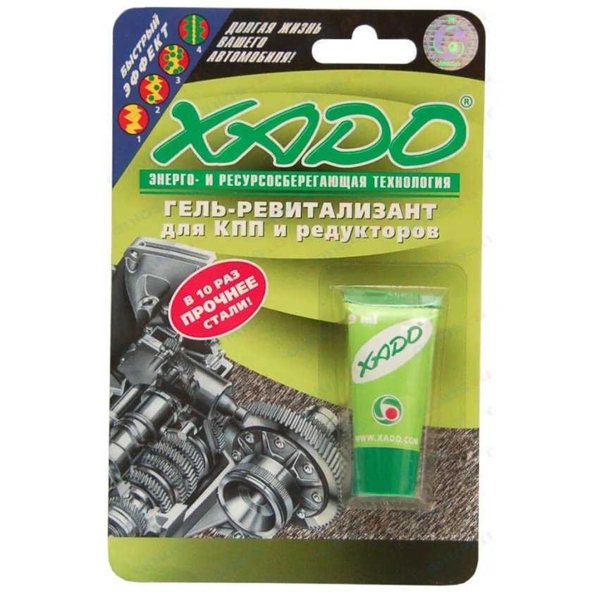ХАДО гель ревитализант 9мл для двигателя