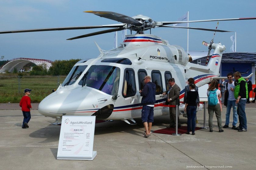 Вертолет agustawestland aw139