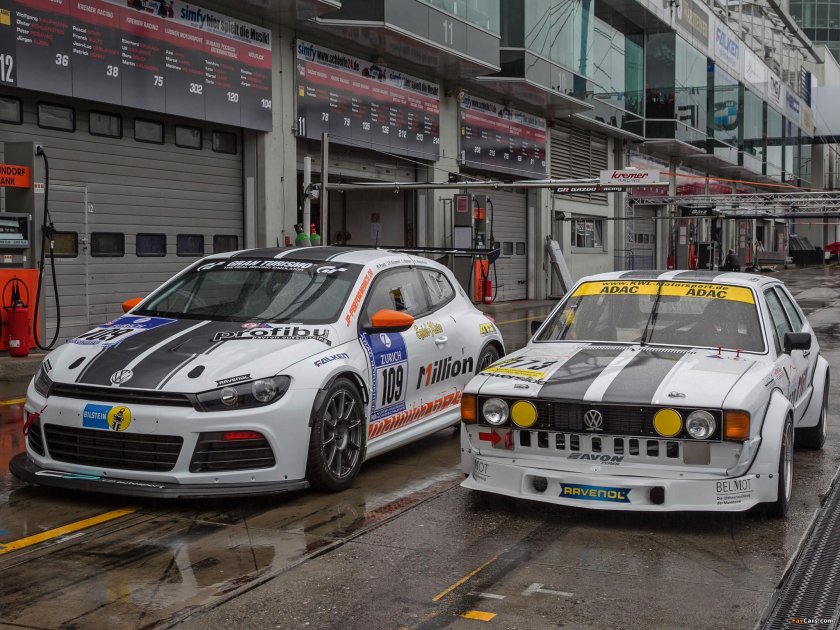 Volkswagen Scirocco ралли