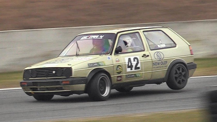 Гольф 2 ралли