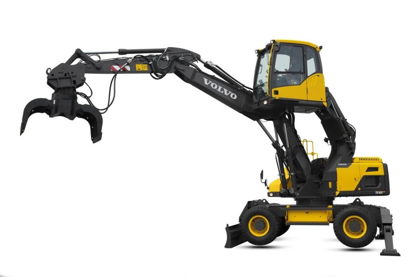 Вольво 160 экскаватор колесный