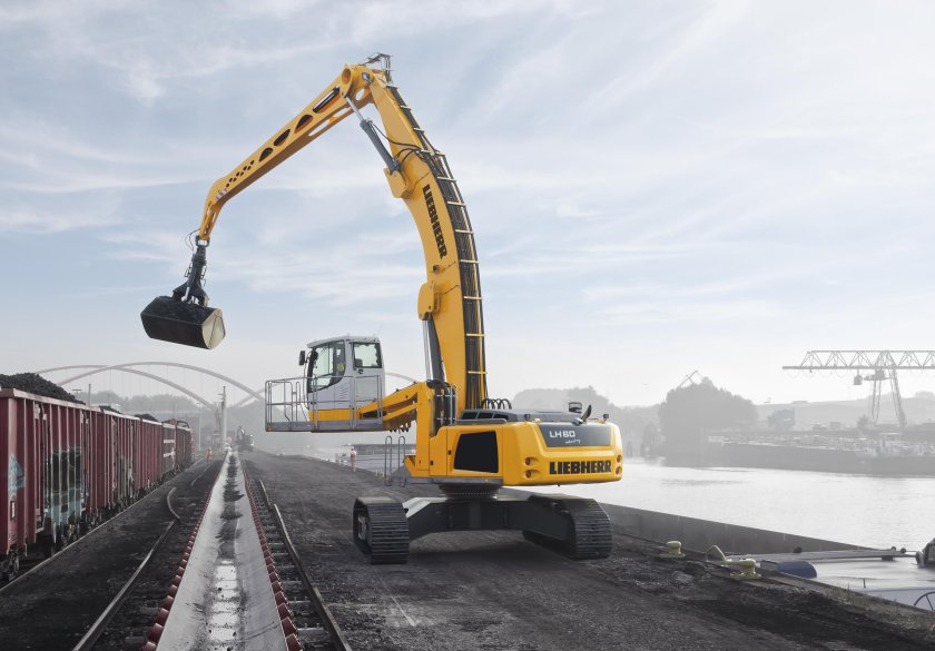 Перегружатель Liebherr lh40m