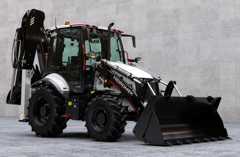 Экскаватор погрузчик hidromek hmk 102 b