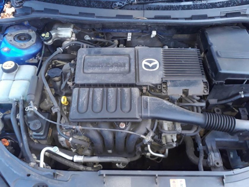Мазда 3 2005 двигатель 1,6