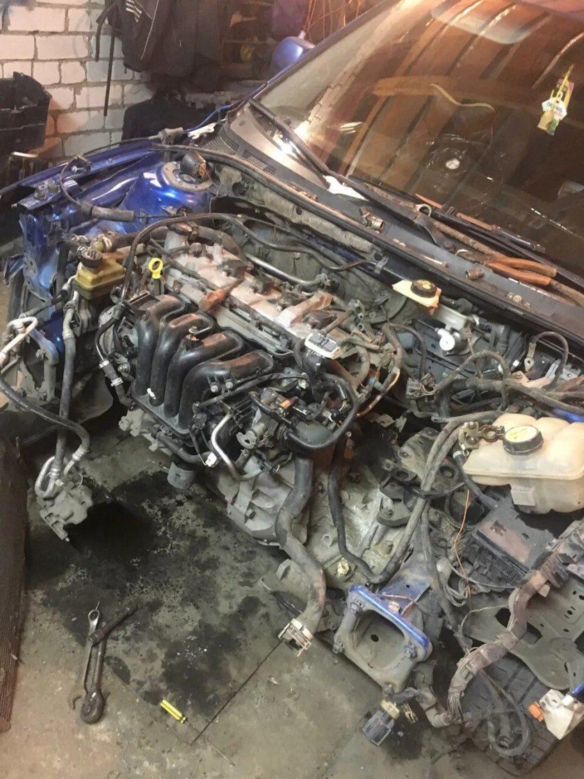 Двигатель Мазда 3 1.6 BK