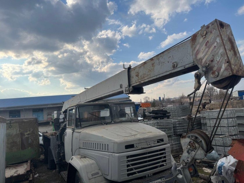 Автокран сокол скат 25