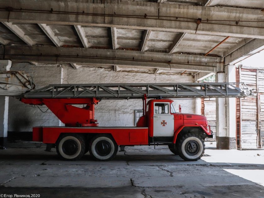 Зил 131 пожарная