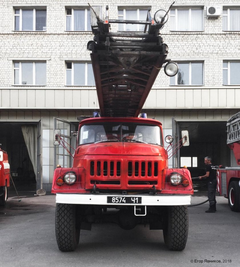 Зил 131 пожарная