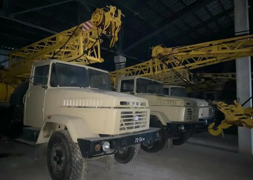 Автокран КРАЗ 250 КС 4562