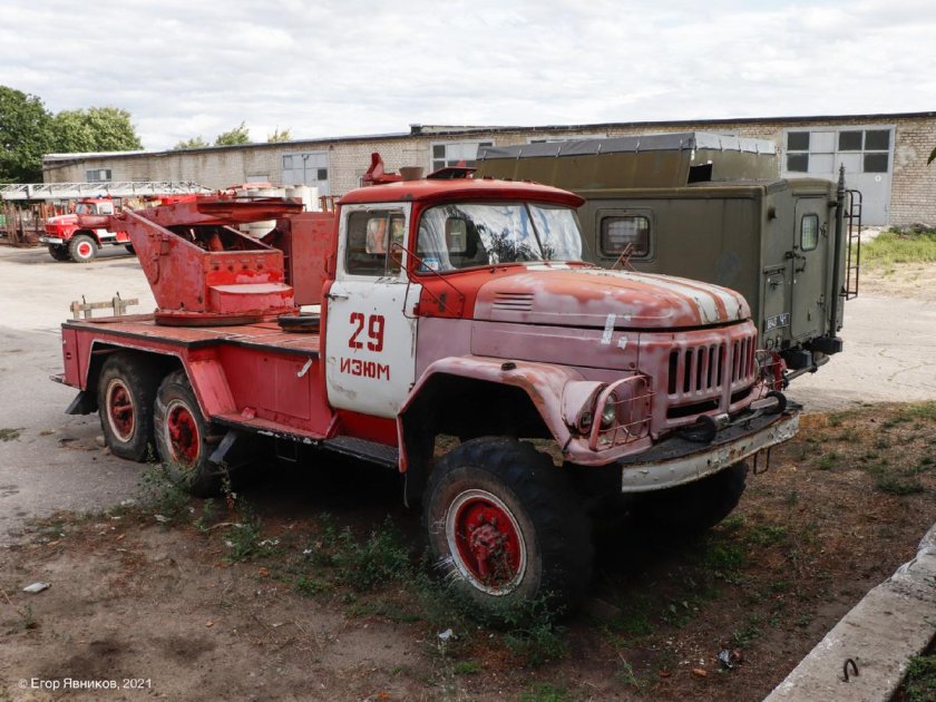 Автолестница пожарная