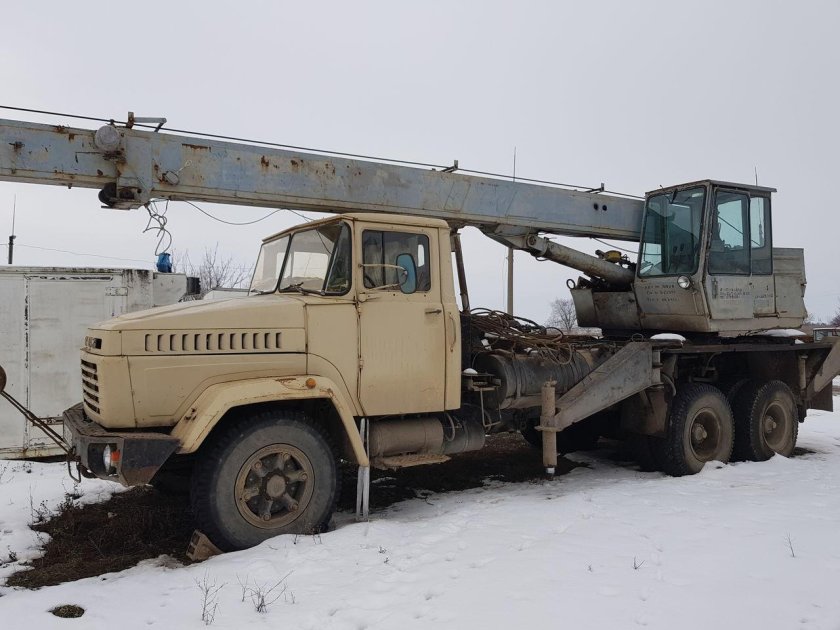 Кран КРАЗ кс3575