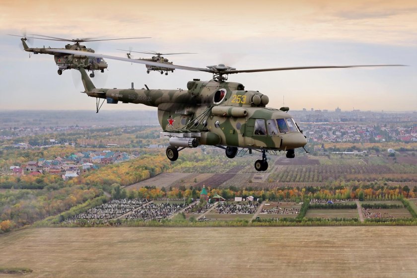 Вертолет ми-8атмш "Терминатор"