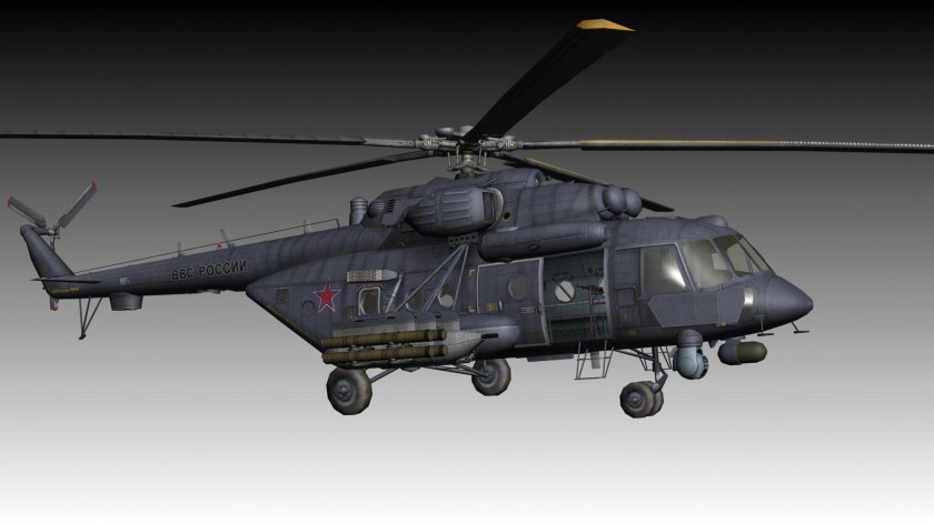 Вертолёт ми-8 АМТШ