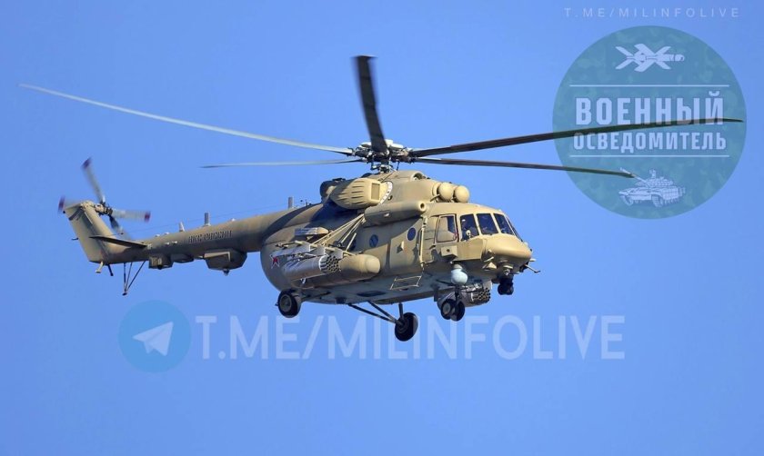 Военный вертолет ми 8