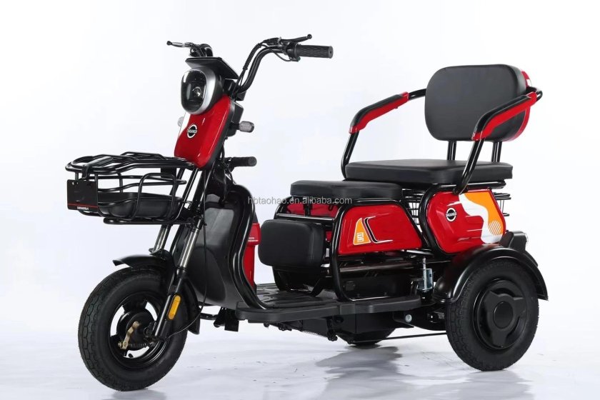 Электрический трехколесный велосипед