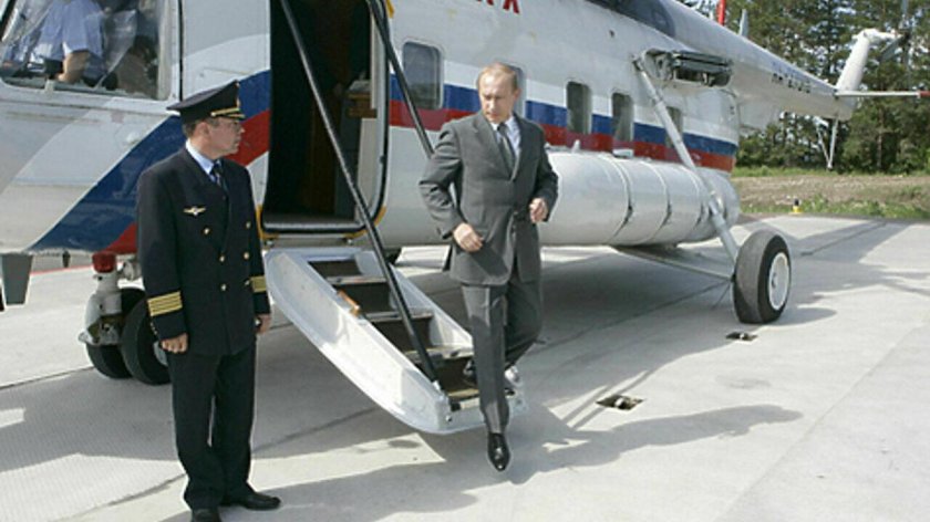 Вертолет Путина ми-8