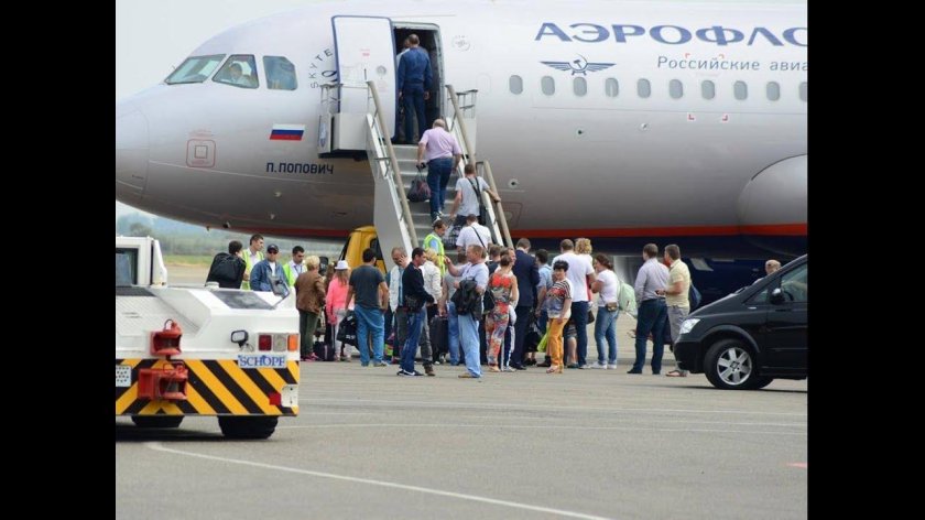 Самолет Попович Аэрофлот