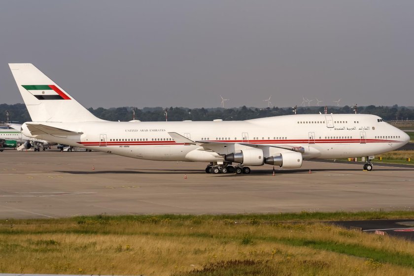 Боинг 747 400 Emirates