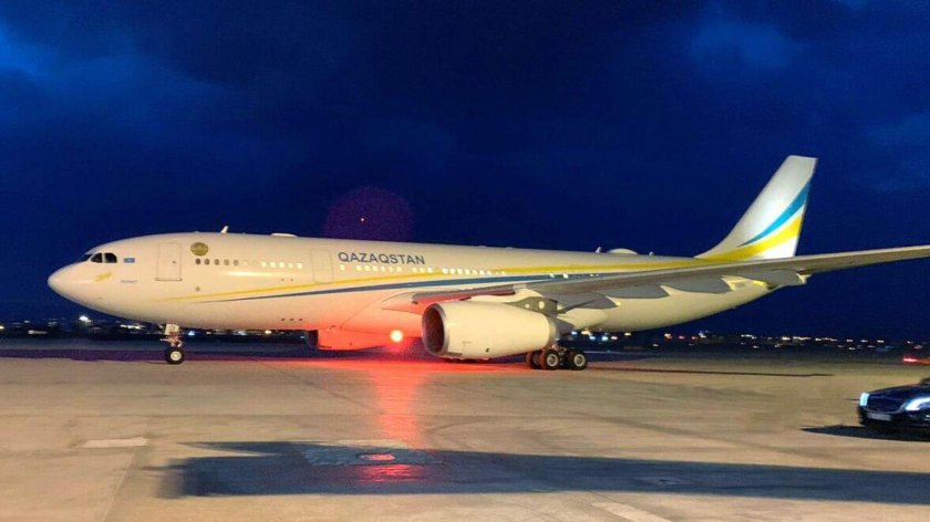 Самолет президента казахстана