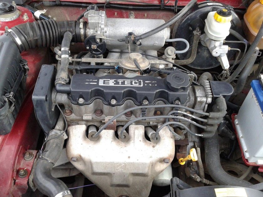 Двигатель Шевроле Ланос 1.5