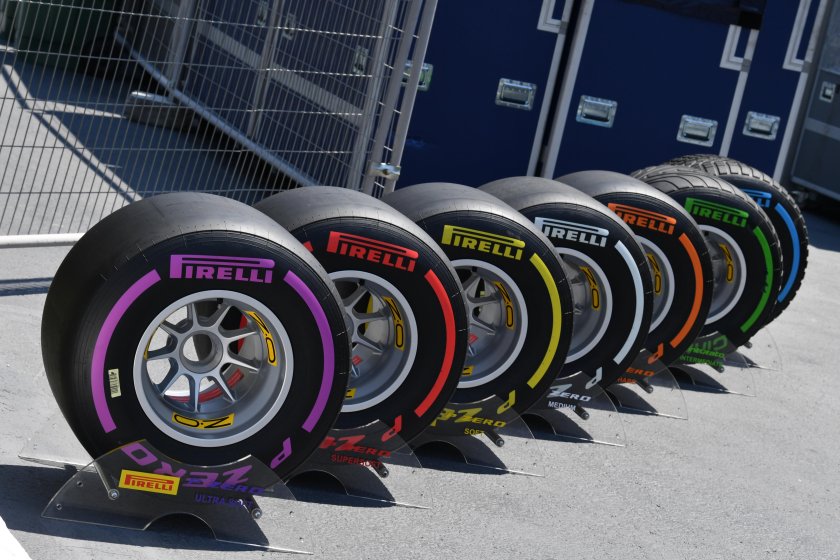Резина f1 Pirelli