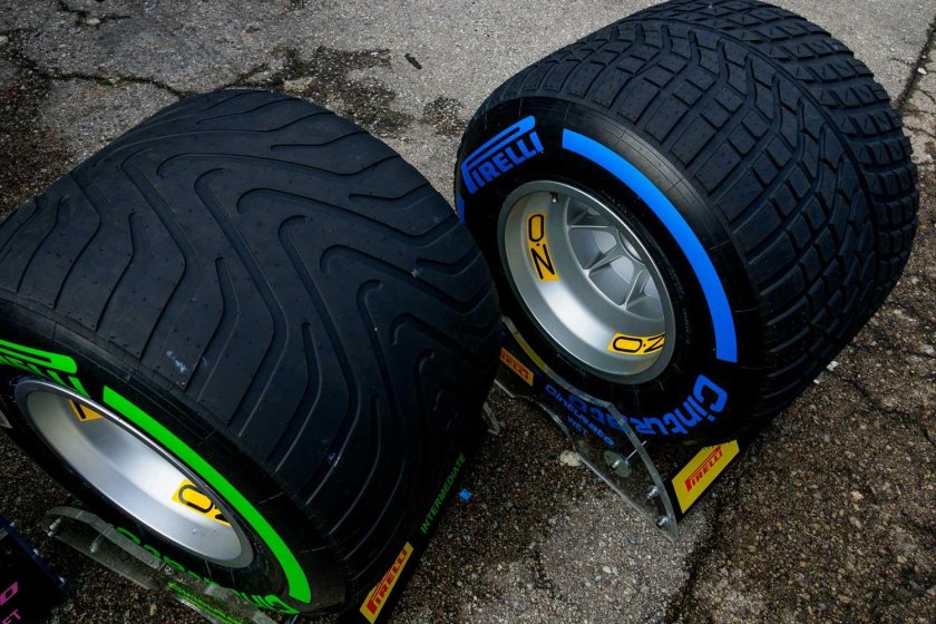 Слик резина ф1