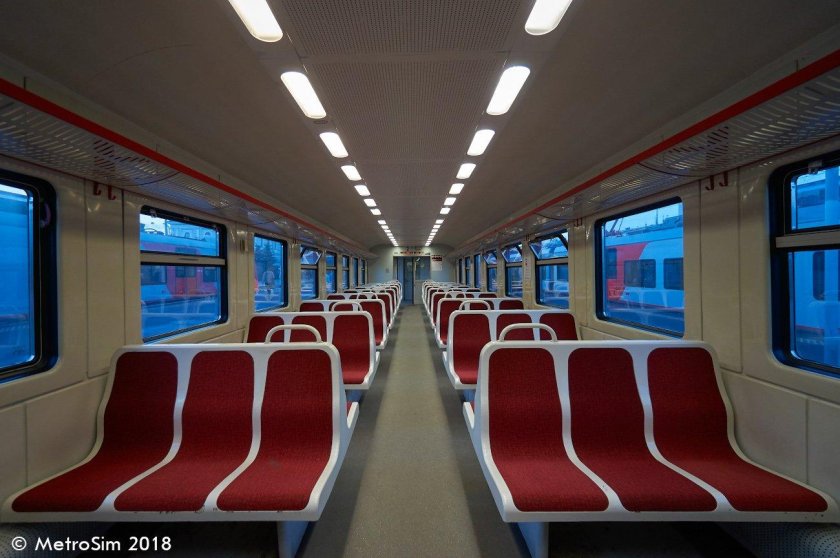 Эт4а электропоезд салон