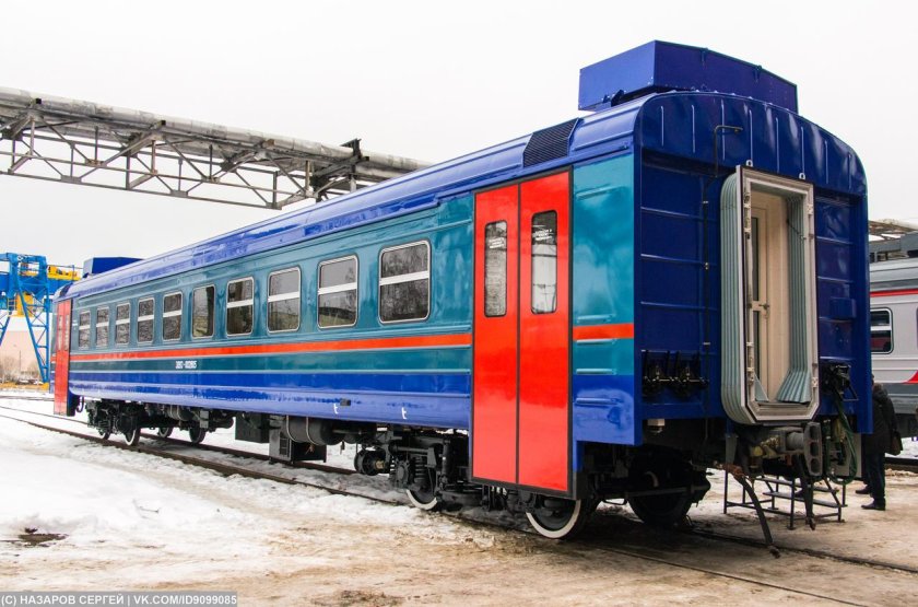 Экспериментальный вагон эд4э-000201