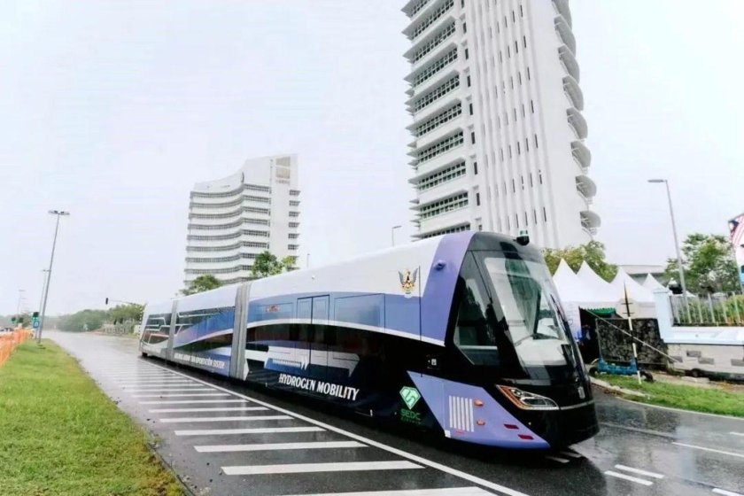 ЖД поезд на энергии водород