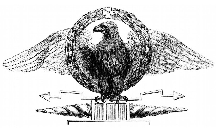 Римский Орел легиона вектор