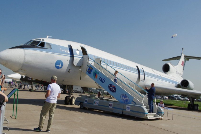 Ту 155 водородный самолет