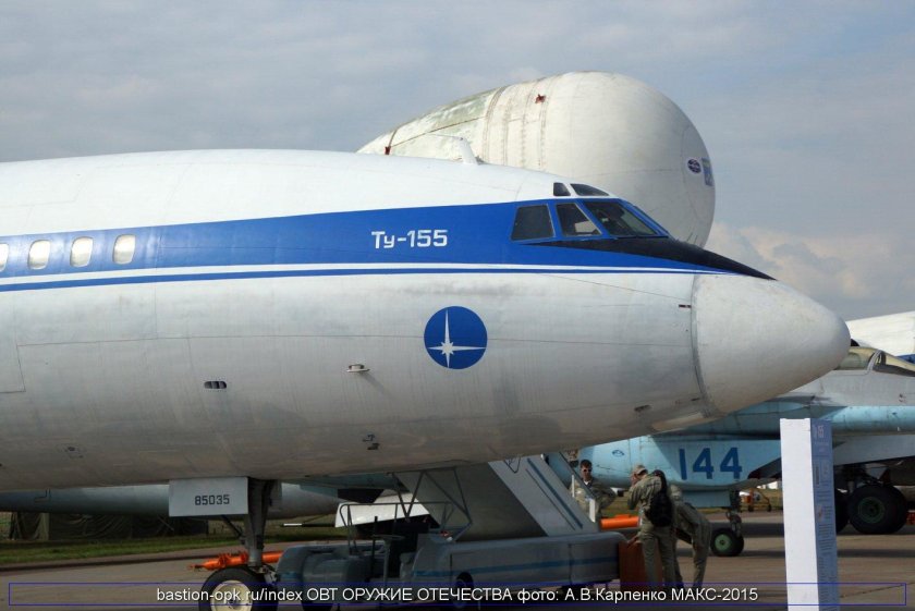 Ту-155 кабина