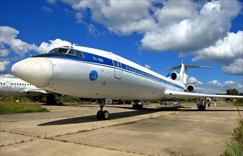 Ту 155 водородный самолет