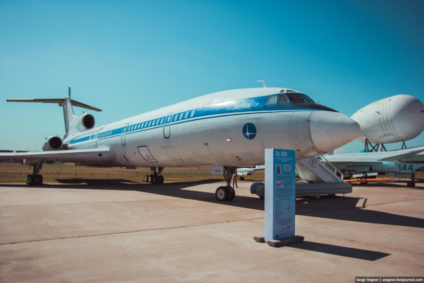 Ту 155 водородный самолет