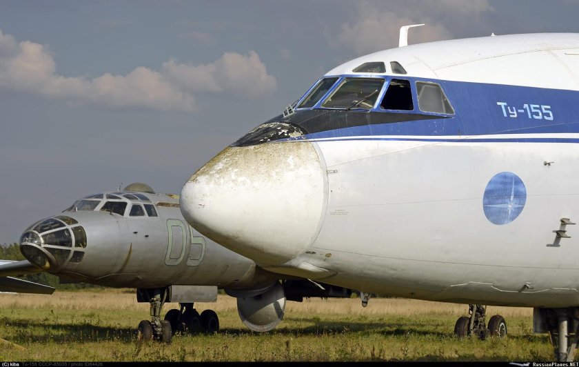 Ту 155 водородный самолет