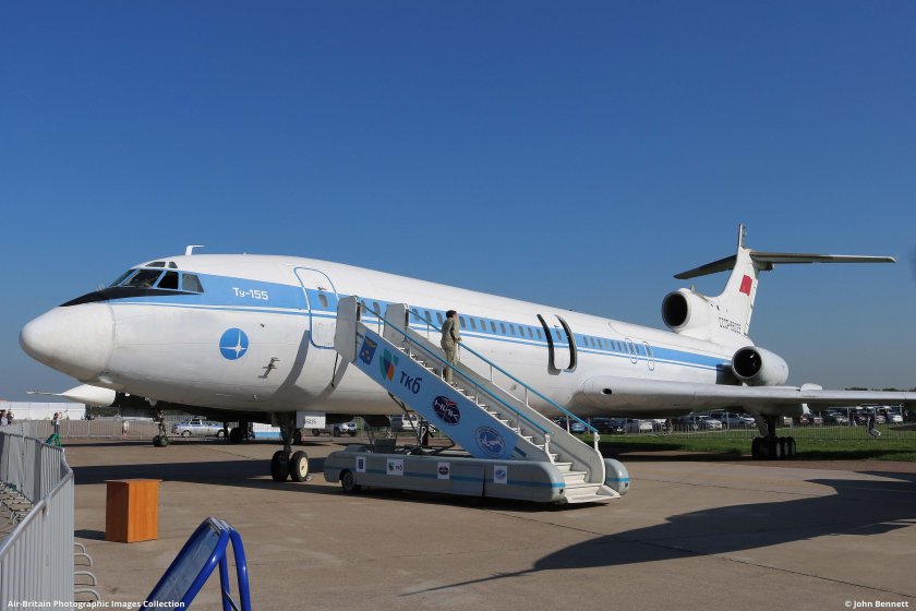 Ту 155 водородный самолет