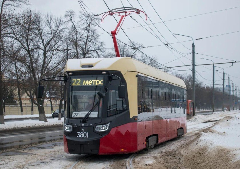 Трамвай БКМ т811минин