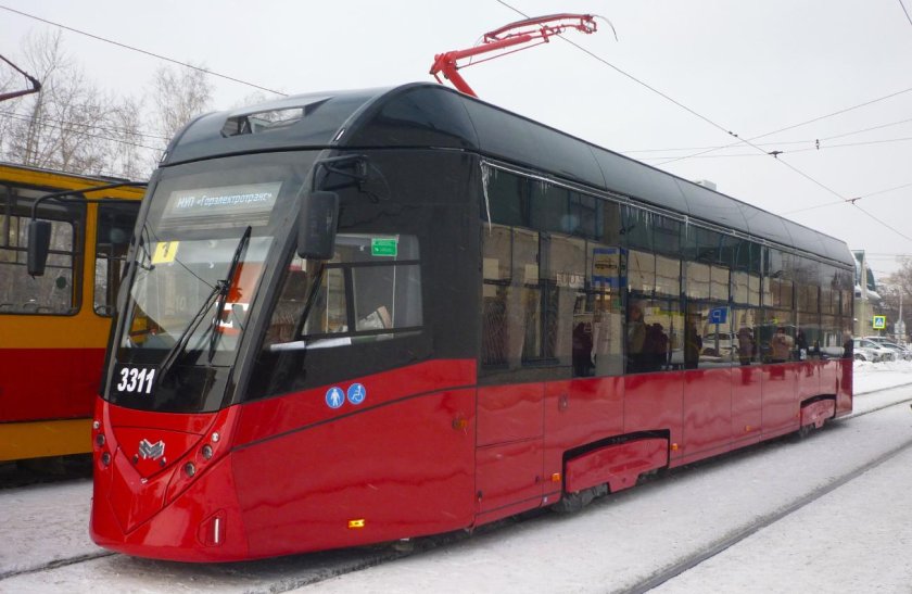 Новые трамваи в нижнем новгороде