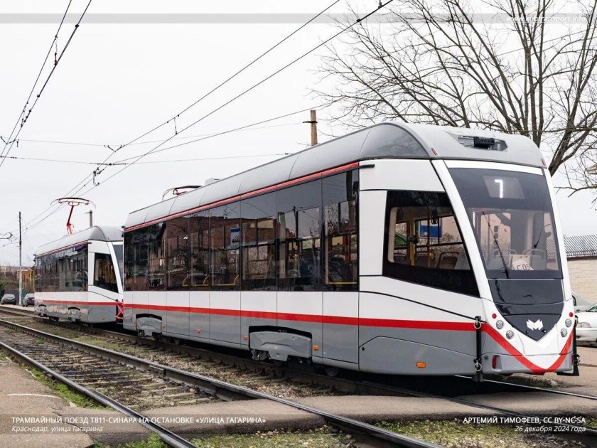 Новые трамваи краснодар
