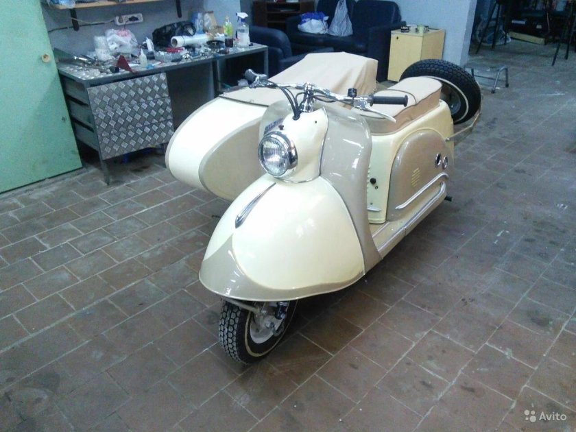 Мотороллер Тулица т200