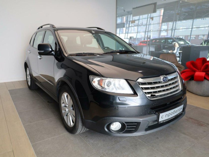 Субару Трибека 3.6 установка резины 19 255 55