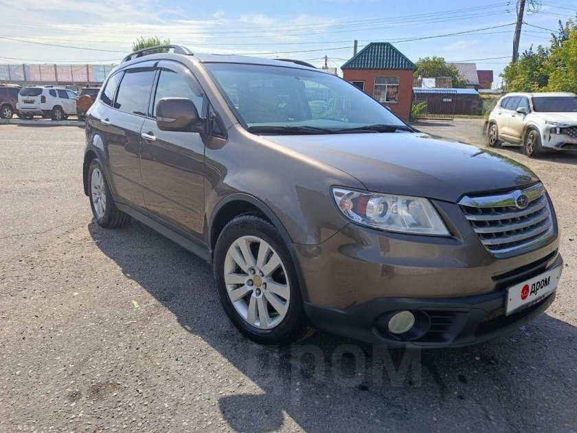 Субару Трибека 3.6 установка резины 19 255 55