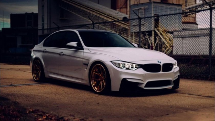 BMW m3 белая