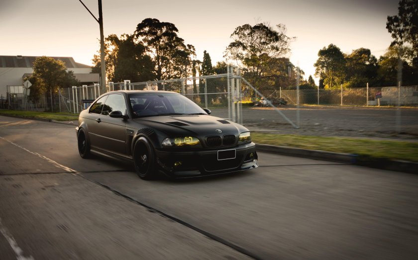 BMW m3 e46 Black