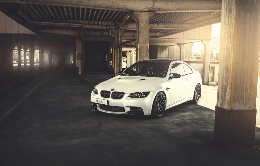 BMW m3 белая