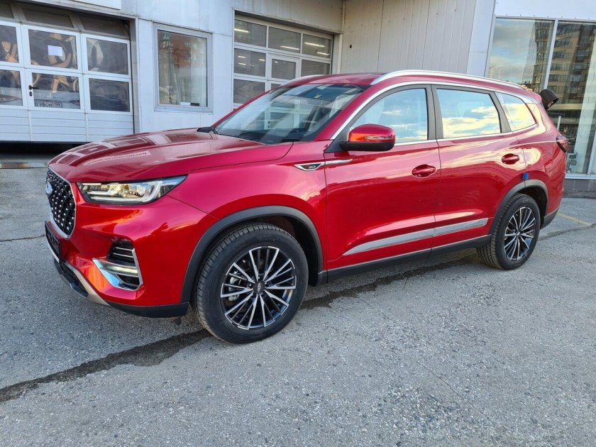 Чери Тигго 8 про красный