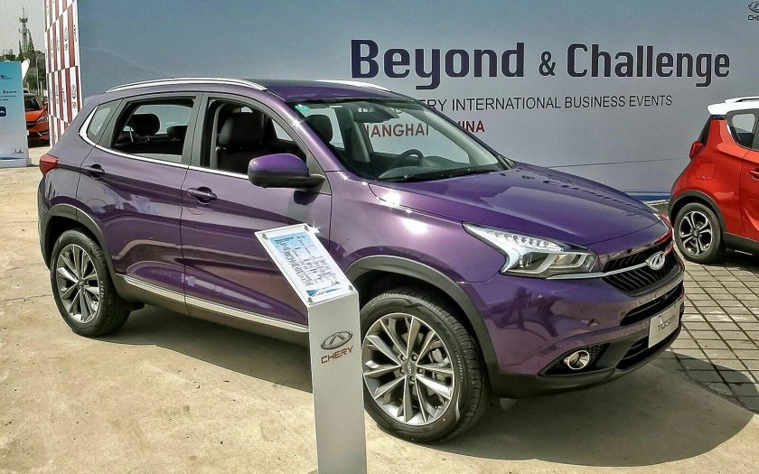 Chery Tiggo 7 Pro фиолетовый