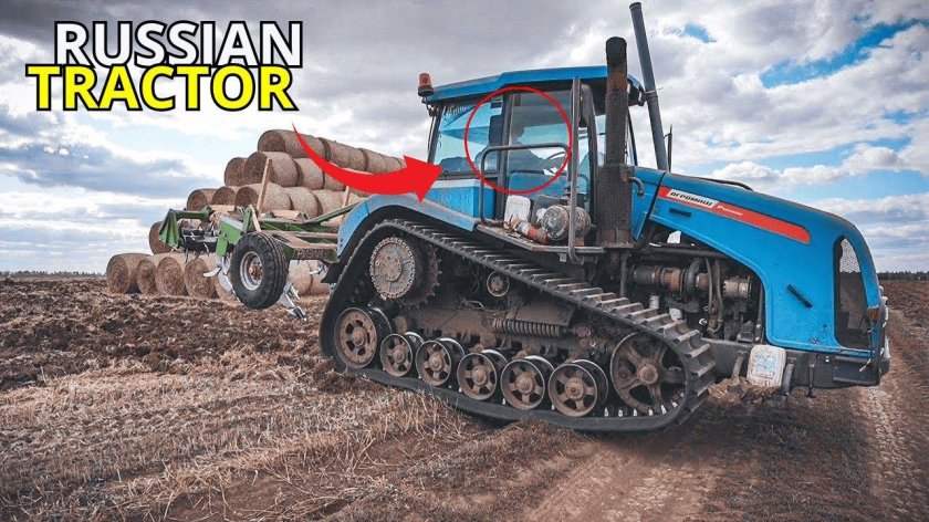 Трактор Руслан гусеничный